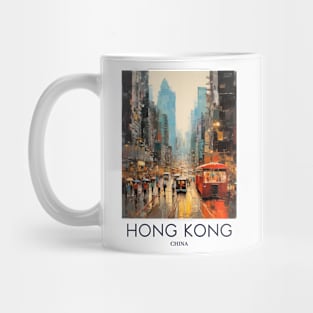 An Impressionist Painting of Hong Kong - China Mug